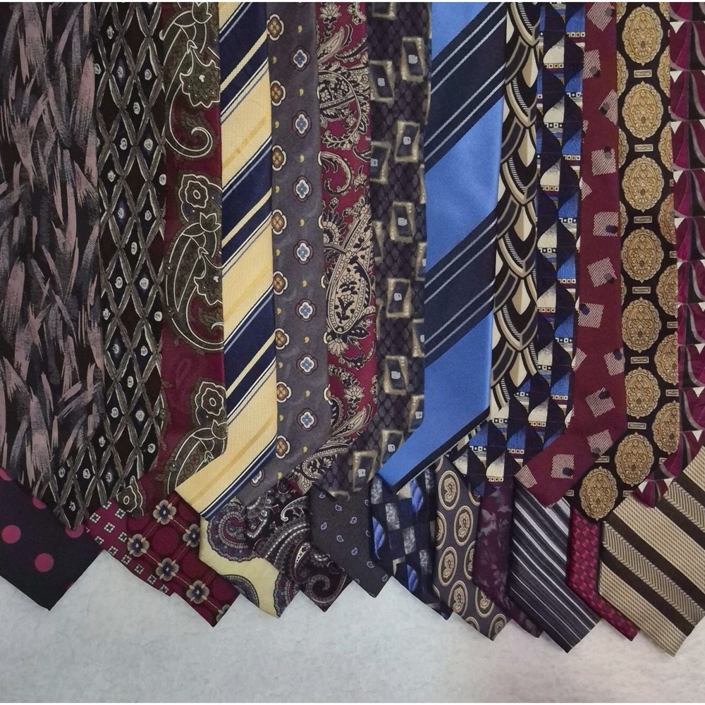 Assorted Silk Ties Dress Business Workwear Party Vintage Modern Lot 25